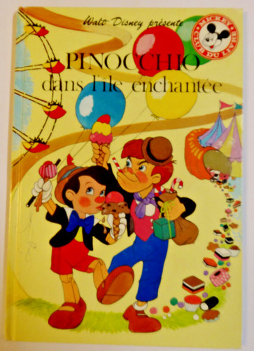 Pinocchio dans île - dans, l'île