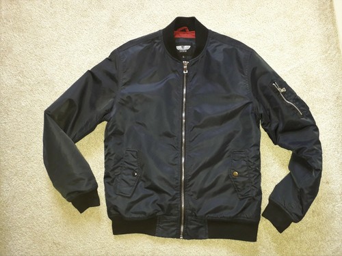 Blouson bombers taille denim - blouson, l