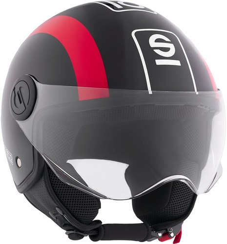 Sparco casque demi jet - demi-jet, pour