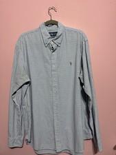 Chemise Ralph Lauren bleu