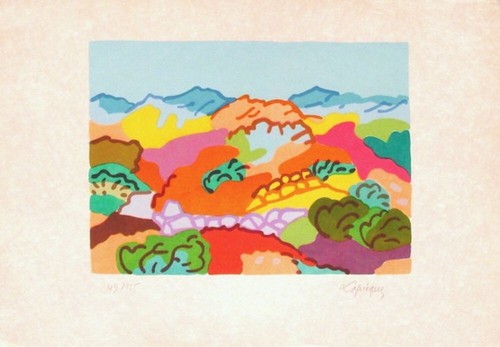 Charles lapicque paysage grec - lapicque,