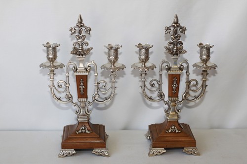 Bougeoirs paire bouts de - bougeoirs,