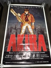 1989 AKIRA Original Pictures Anime Poster 27 X 41 OTOMO !SEE PHOTOS!