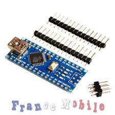 Carte Nano compatible ARDUINO V3.0 16M 5V USB CH340G non soudée 16Mhz ATmega328p