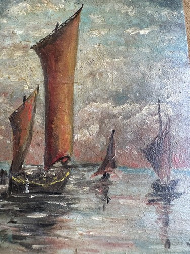 Peinture sur bois tableau - peinture,