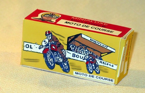 Minialuxe moto course boite - moto,