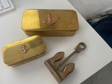 lot Anciennes Boîtes À Tabac