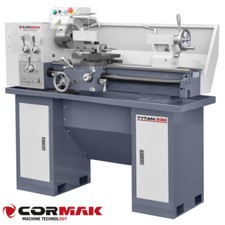 CORMAK TYTAN 330 230V mini Tour à métaux avec base tournage en métal 330x700mm