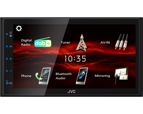 Jvc autoradio m180dbt - autoradio, kw-m180dbt