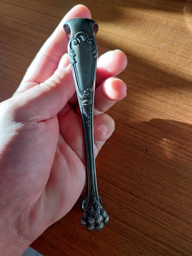 Pince sucre metal - sucre, argente