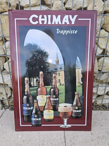 Chimay plaque enseigne - chimay, plaque/enseigne