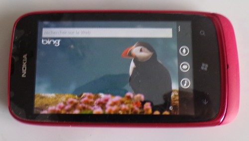 Nokia lumia 610 rose - 610, sur