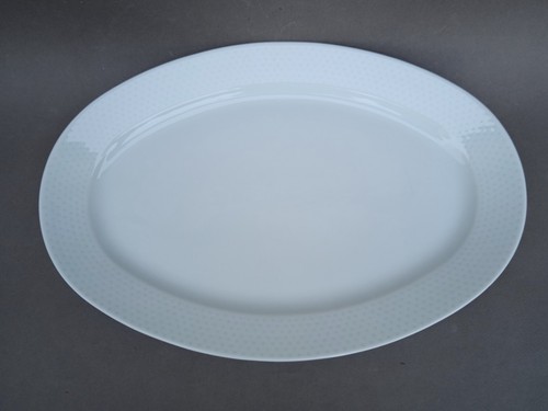 Plat service ovale fine - service,