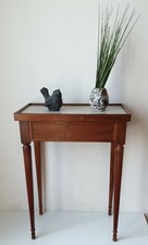 gueridon table bouillotte chevet jeu service restauration empire napoleon