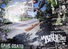 2005 We The People BMX Bike, Dave Osato, Collectible Poster 22" x 16.5"