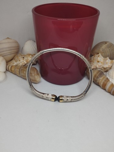 Bracelet jonc argent saphir - bracelet,