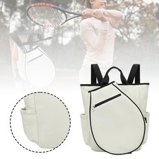 Sac à dos de tennis imperméable pour entraînement de week-end et nuit, sac