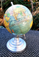 mappemonde, globe terrestre