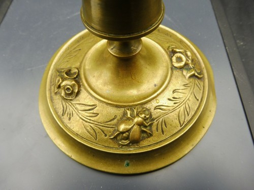 Bougeoir bronze decor - bougeoir, en
