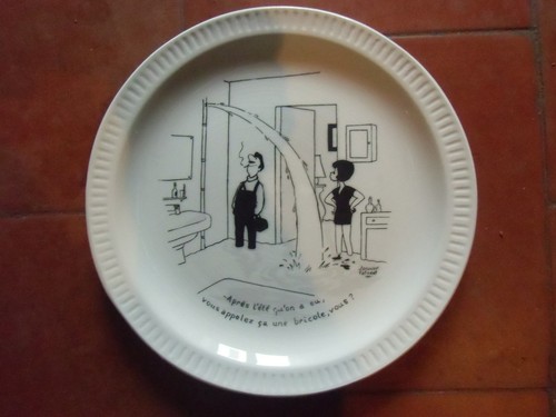 Jacques faizant assiette - faizant,