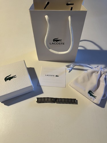 Bracelet lacoste neuf argenté - lacoste,