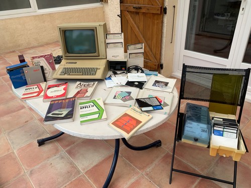 Apple iie complet - iie, avec