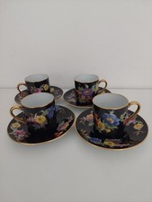4 TASSES PORCELAINE LIMOGES