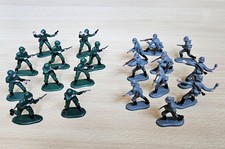 Lot de 20 soldats en plastique
