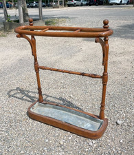 Porte parapluie en rotin 