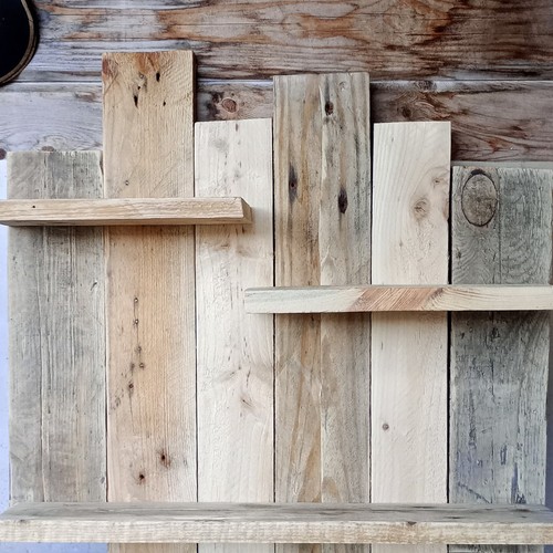 étagère murale bois - Étagère, style