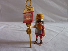 PLAYMOBIL 4271 ROMAIN PORTE ETENDARD ARENE LEGIONNAIRE GLADIATEUR ACCESSOIRE