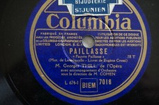 Disque COLUMBIA LA TOSCA