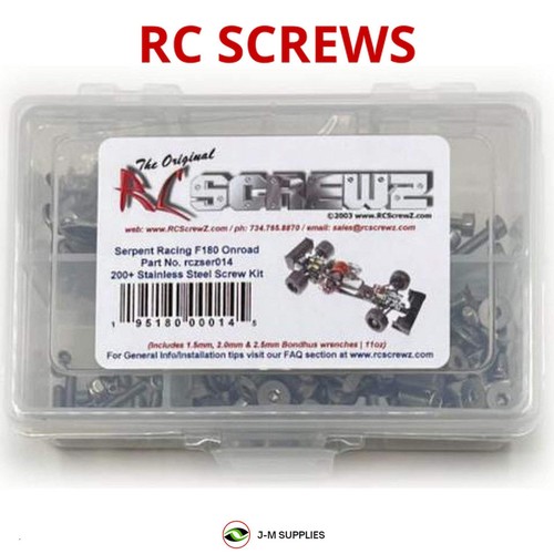 Rcscrewz stainless screw kit - stainless,