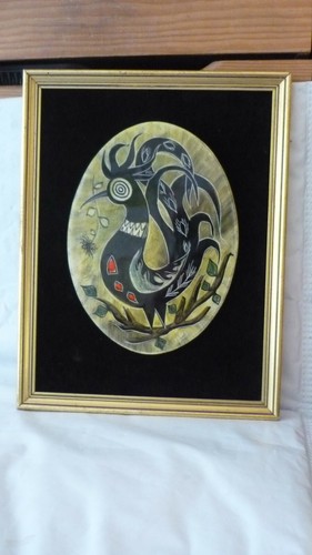 Tableau sur carreau faience - tableau,