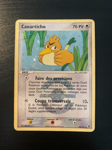 Carte pokémon canarticho - carte, :