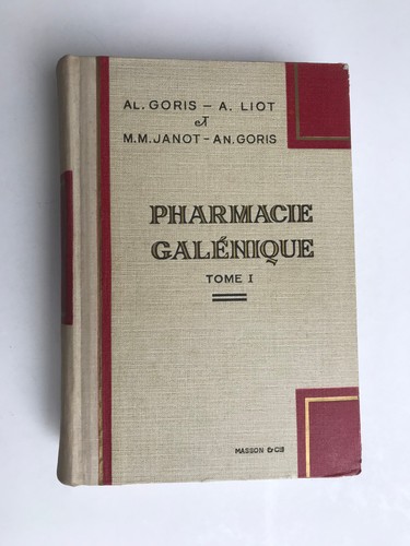 Pharmacie galénique tome - galénique, 1