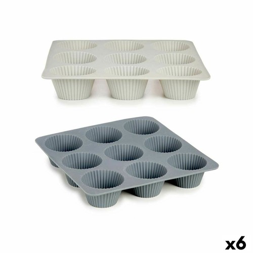 Moules muffins kinvara gris - muffins,
