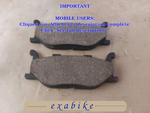 Plaquettes frein avant - plaquettes, pour