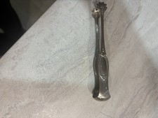 pince à sucre argent massif