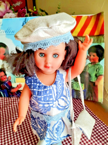 Ancienne poupee marie - poupee,