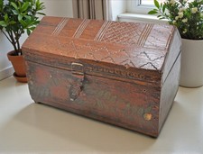 Coffre En Bois Vintage En