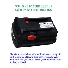 Rebuild service for HILTI B36 TE6-A BP6 -86/36V 3Ah NIMH Heavyduty drill Battery