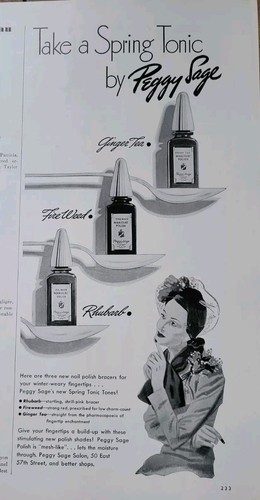 1941 peggy sage ginger tea - 1941,