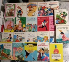 Lot de 22 Bibliothèque Livres