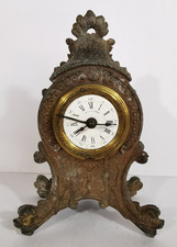 ANCIEN CARTEL PENDULE RÉVEIL