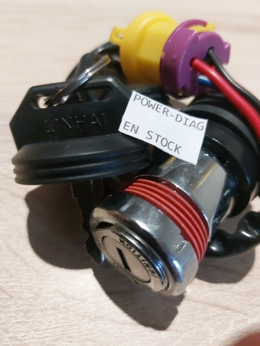 Barillet avec clé quad - avec,