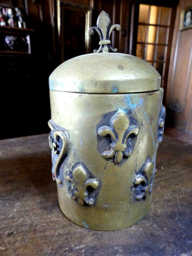 Lourd pot tabac royaliste - pot,