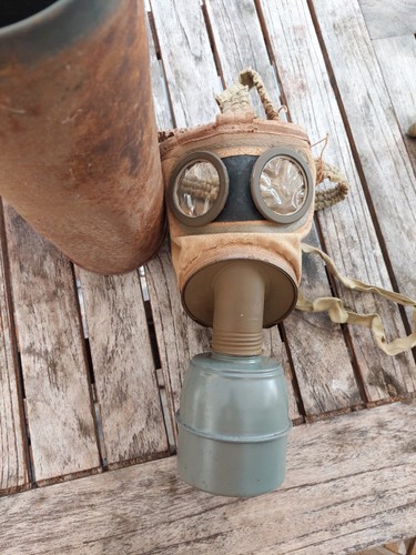 Masque gaz wwii - masque, (gt