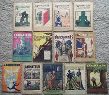 L'Animateur des Temps Nouveaux, lot de 13 numéros 1930/1932, Transports de Paris