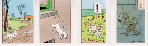 Tintin milou lot 4 - milou,
